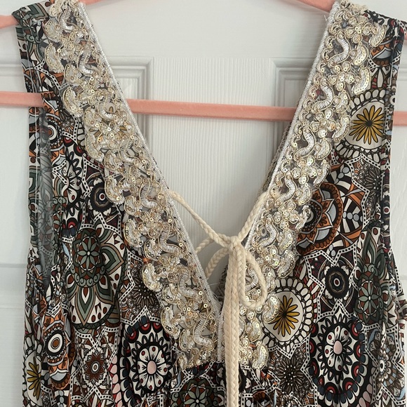 Si Belle Floral Lace Boho Dress - Picture 2 of 12